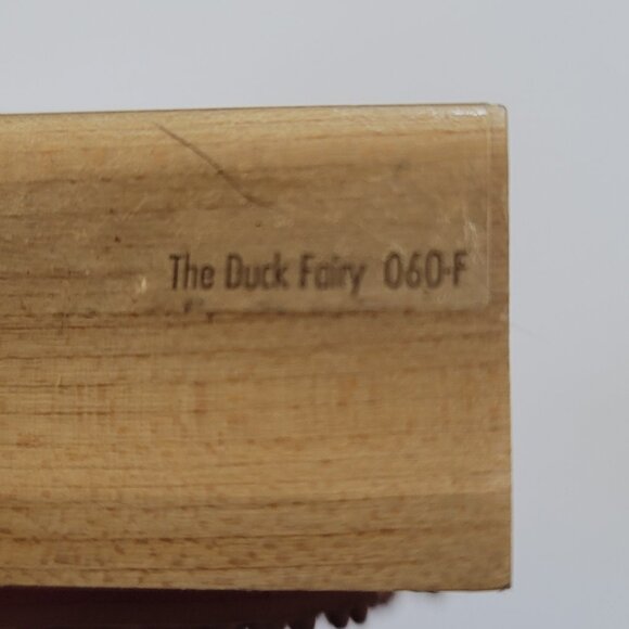 Vintage Rubber Stampede Rubber Stamp Suzy's Zoo The Duck Fairy - Picture 7 of 8